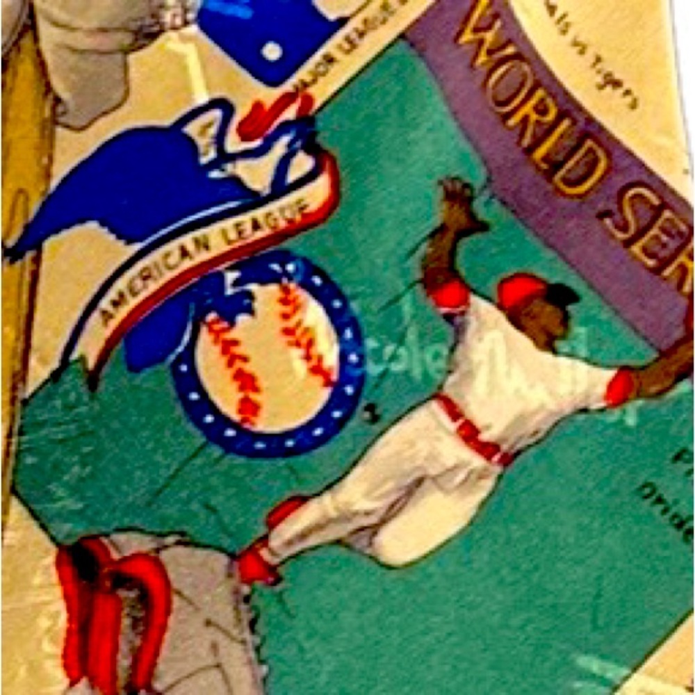 EUC Vintage Nicole Miller Silk Tie,World Series,Major League Baseball,Collectors - Picture 4 of 7